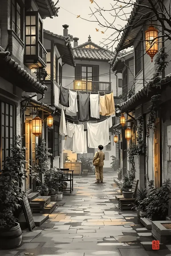 巷口人家海报