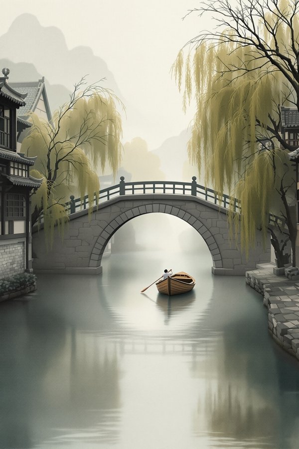苏州河边的下午海报