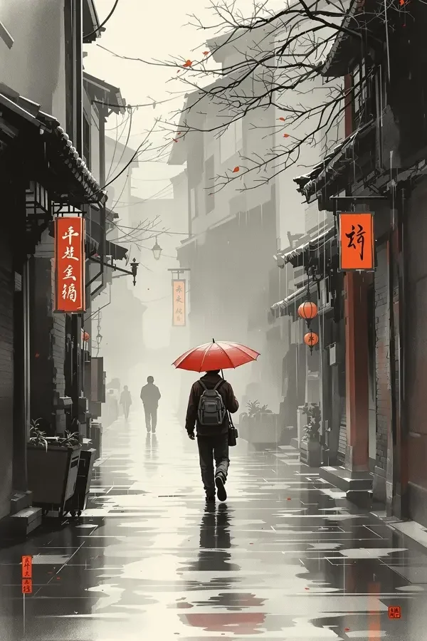 寻访雨巷海报